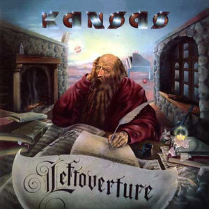Album cover of Kansas' "Leftoverture" the album featuring Carry On My Wayward Son